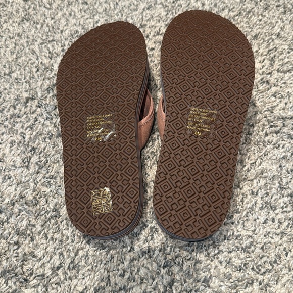 Tory Burch pink flip flops- size 8 - Picture 3 of 7